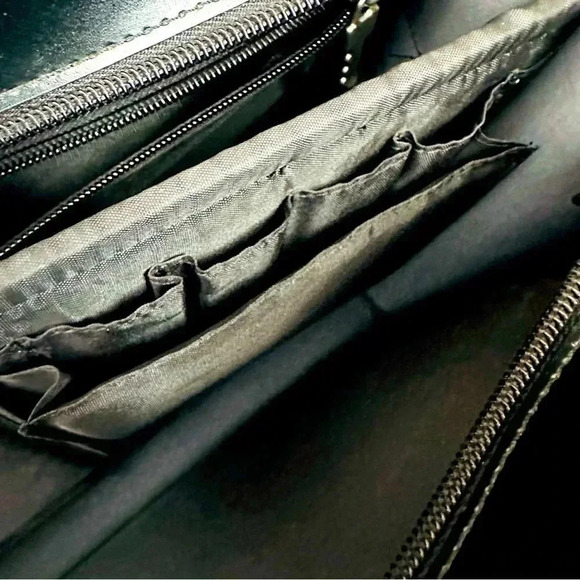 Jack Georges Women’s Leather Briefcase Milano Collection - Picture 11 of 13